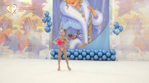 Выступление гимнастика Елизавета Рябинина мяч Турнир