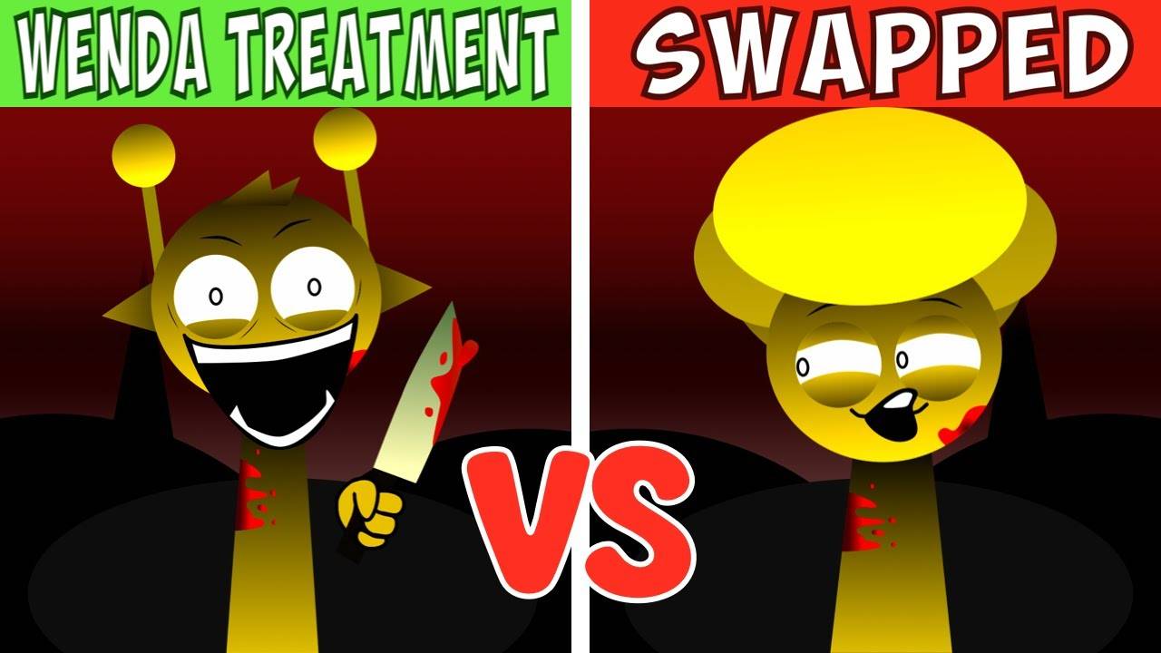 INCREDIBOX SPRUNKI ⚡ | WENDA TREATMENT VS SWAP 4 😱 | КТО ПОБЕДИТ? 🎵