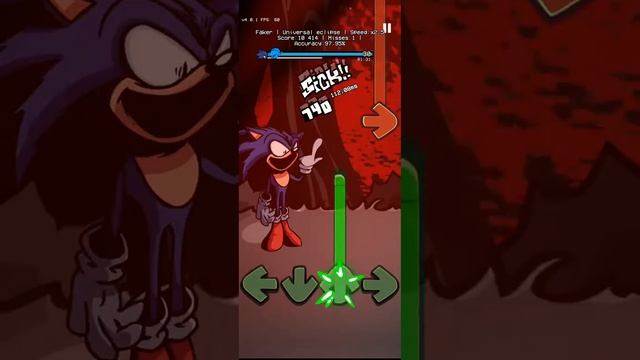 universal eclipse на HARD 98 fnf sonicexefnf lordx подпишись  fnfmods фнф