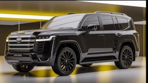 2025 Toyota Land Cruiser Black Edition – Роскошный Внедорожник Будущег