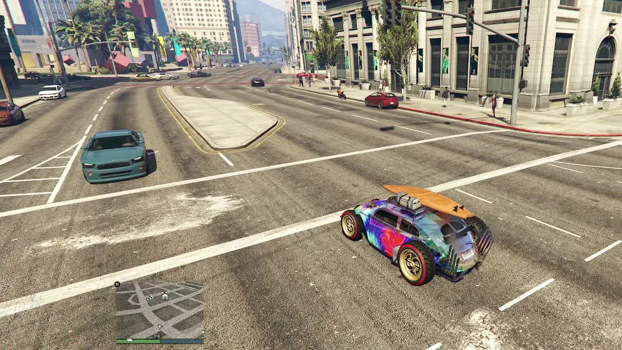 GTA V enhanced online просто катаемся и общаемся