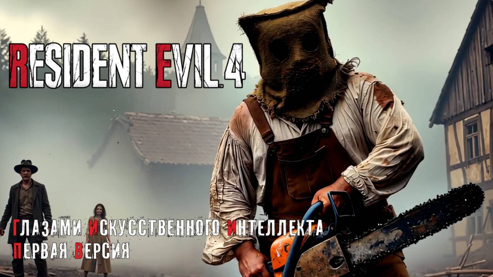 Resident Evil 4: Глазами Искусственного Интеллекта (Первая Версия)
