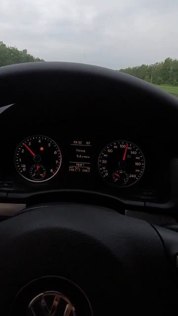 Расход Jetta 5 1.6bseDSG7 при 110 кмч