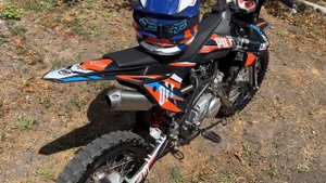 Звук с флейтой и без флейты на питбайке Regulmoto PILOT ЕМ 17