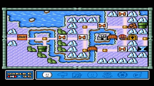 SUPER MARIO BROS 3 Прохождение (на Русском) #10 - Наступила Зима смотреть онлайн