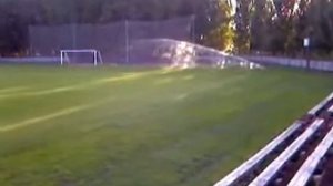 Автополив футбольного поля