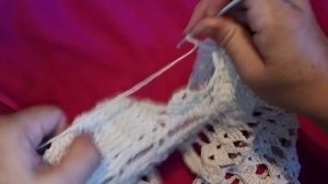 Короткий топик крючком для 🏖 Пляжа "Вяжем узор ананас" часть4