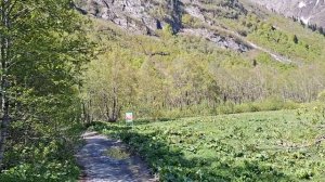 Чучхурские водопады. Русская поляна. Камень высоцкого. Дорога, маршрут на машине
