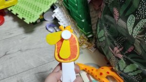 играем в детский мини вентилятор