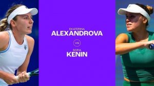 08.10.2024. София Кенин - Екатерина Александрова. WTA Wuhan. Sofia Kenin - Ekaterina Alexandrova