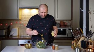 Шпинат по-грузински. Пхали из шпината