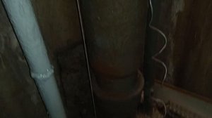 Покажу как заделали дырку возле общий холодной трубы
