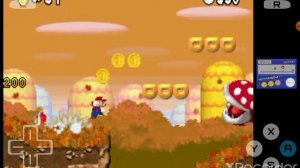 1 часть играем в newer super mario bros.DS