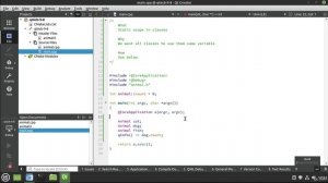 9. Static scope in classes