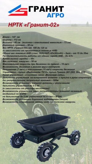 🚀 НРТК «Гранит-02» – роботизированная платформа 4×4 военного и спасательного назначения
Автономное