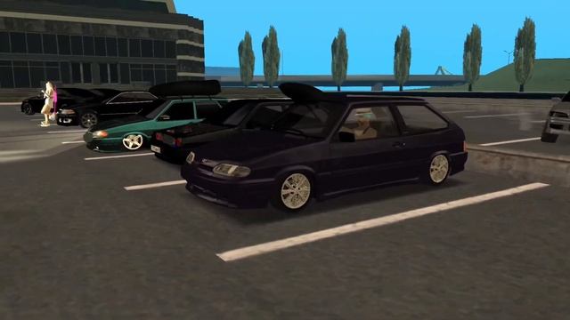 ваз 2114 сходка новый длинный ролик