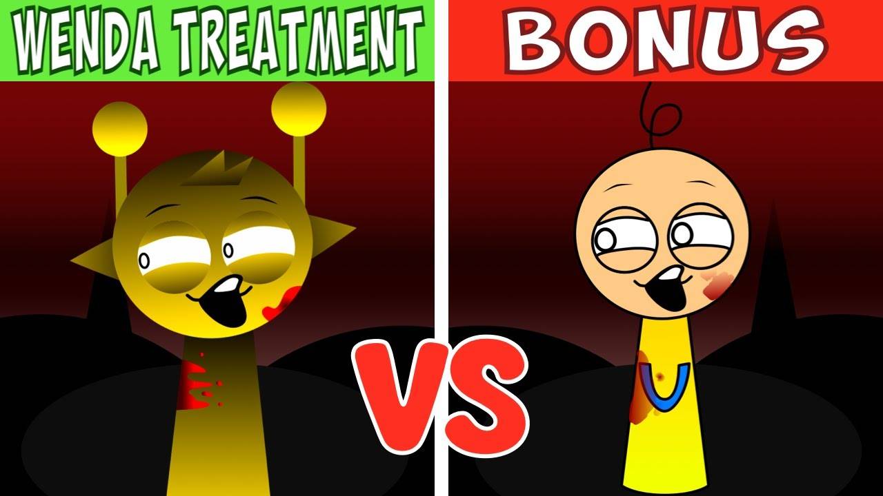 INCREDIBOX SPRUNKI | WENDA TREATMENT VS BONUS 3 | ЭПИЧНАЯ БИТВА! 🔥🎶