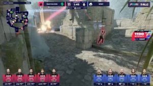 ХАЙЛАЙТЫ SPIRIT vs FALCONS BLAST Rivals 2025 Season 1 - Групповой этап