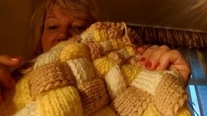 # шапочка спицами #энтерлак по кругу