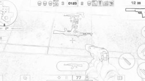 Нарисованная игра в стендоф