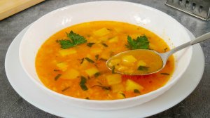 Турецкий суп с булгуром. Очень вкусный и яркий