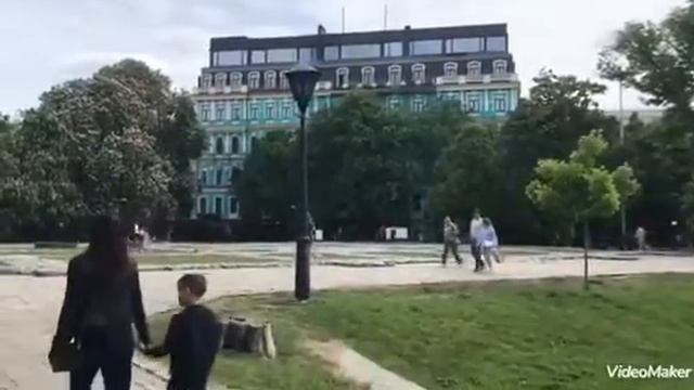 Прогулка по Киеву пейзажная алея