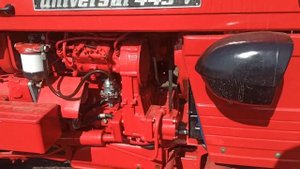 UTB Universal 445-V С китайской почвофрезой.