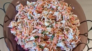 Вкусный, лёгкий салатик