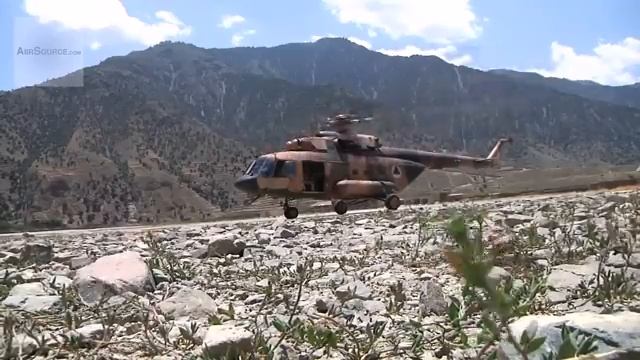 2013. Afghan Air Force MI-17 Helicopter (документальное, цвет).