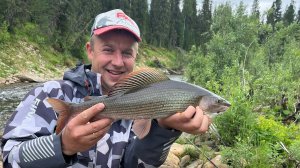 Ловля хариуса! Часть 3 Рыбалка в Уральских горах! Секретные мухи!  140 км на лодке Solar520Jetstrela
