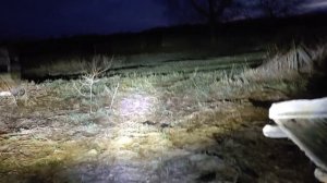 Мотоцикл Урал с китайской фарой за касарь!Как светит,п