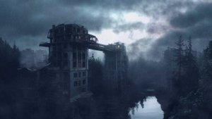 The Silent Link - Dystopian Dark Ambient Music - Relaxing Mystical Ambience for Sleep Study Focus