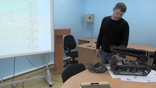 Лекция 290. Управляемый подвижный манипулятор смотреть онлайн