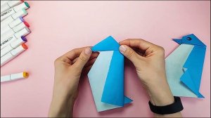 Пингвин Оригами