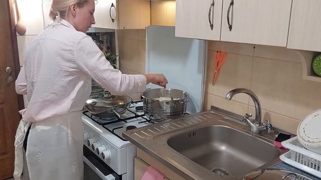 Борщ и пампушки❤️Что может быть вкуснее?