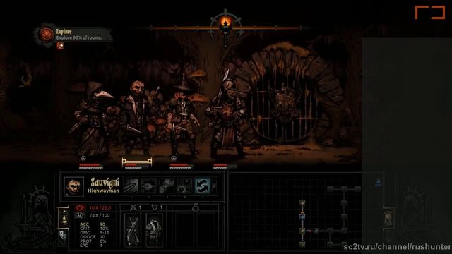 Забег в Darkest Dungeon запись стрима