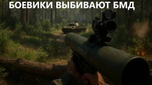 Боевики уничтожают БМД | Серьёзные игры на Тушино на 218 человек