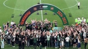 ФК "Краснодар" впервые стал чемпионом России по футболу