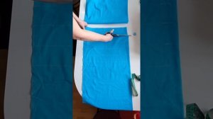 Раскрой домашнего фартука.