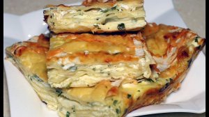 Банальный лаваш, а какая вкуснятина. Простой и быстрый сырный пирог из лаваша.