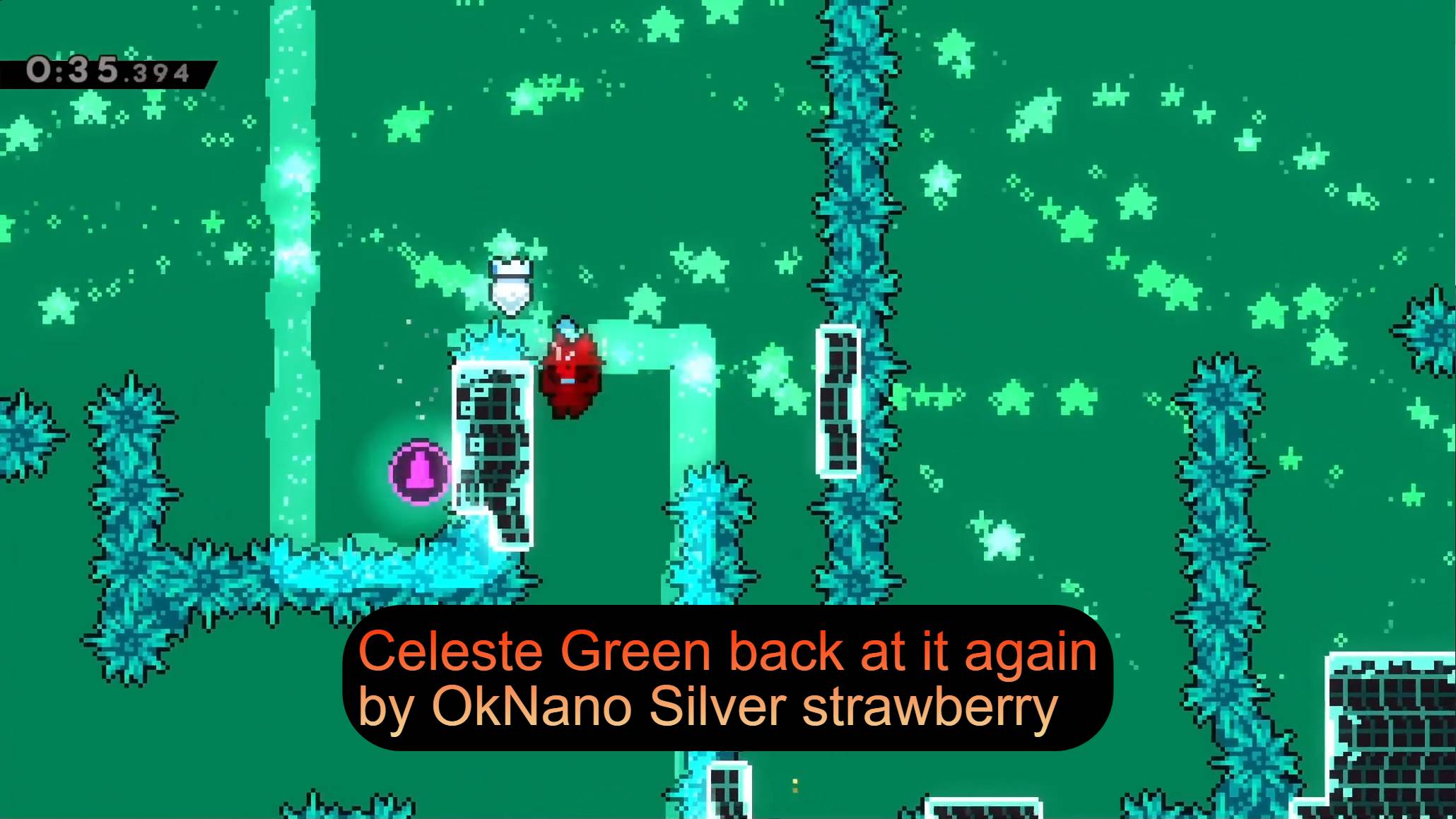 Celeste Green back at it again by OkNano Silver strawberry