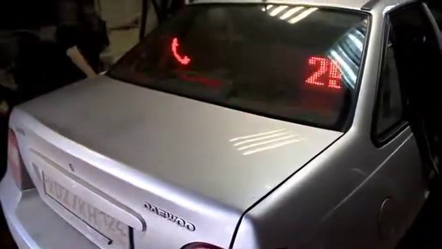 Реклама на светодиодных строках в такси смотреть онлайн