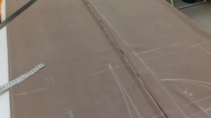 Шьем демисезонную юбку А-силуэта. Кроим сразу на ткани