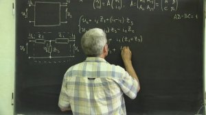 Лекция 183. Т - образная схема замещения 4-х полюсника