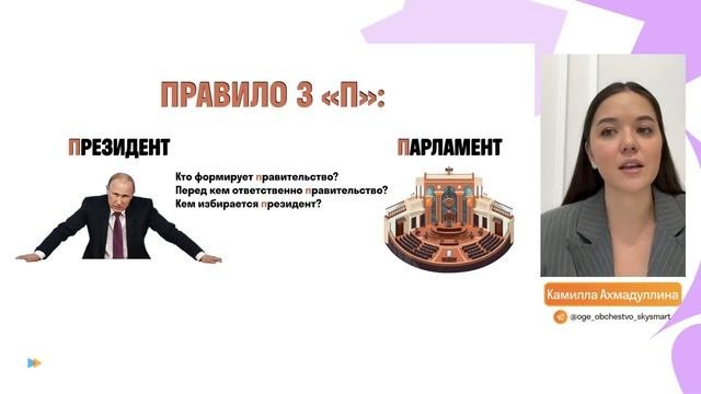 Форма государства для ОГЭ по обществознанию