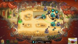 Kingdom Rush Vengeance (Безумец)  → 36. Большая Арена -- Героическое и Железное Испытания