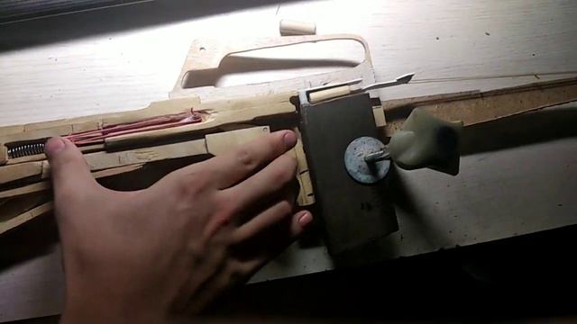 М16А1 с автоматикой из ДЕРЕВА ЧАСТЬ 1