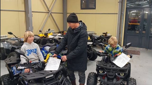 Счастливые владельцы квадроциклов PROMAX WILD 180 PRO и GBM CROSS H