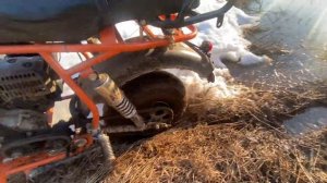 Разнос сцепления на скаут сафари #ленскмото