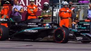 Инцидент Андреа Кими Антонелли в квалификации Гран-При Монако